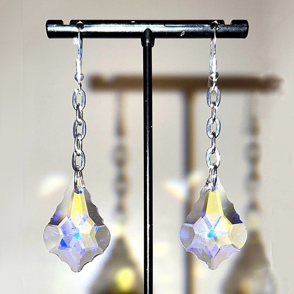 Rainbow Prism Earrings - Picture 2 of 5